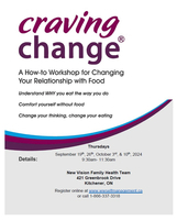 Craving Change®- IN PERSON-- New Vision Family Health Team- September 19, 2024